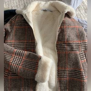 Plaid jacket -